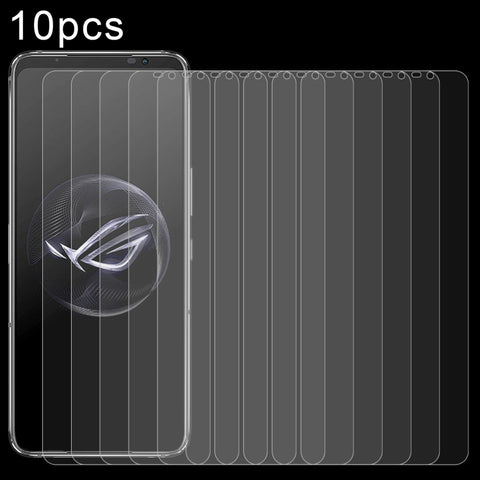10pcs 0.26mm 9H 2.5D Tempered Glass Film, For Asus Zenfone 12 Ultra, For Asus ROG Phone 9, For Asus ROG Phone 9 Pro, For Asus Zenfone 10, For Asus ROG Phone 7 Ultimate (10 PCS), For Asus ROG Phone 7