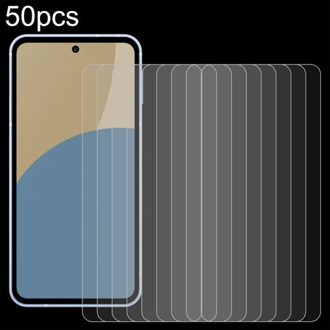 50pcs 0.26mm 9H 2.5D Tempered Glass Film, For Sharp Aquos wish6, For Sharp Aquos R11, For Sharp Aquos Sense10, For Sharp Basio Active2, For Sharp Aquos wish5, For Sharp  Aquos wish2, For Sharp Basio Active3, For Sharp Aquos Sense9 Plus                 ...