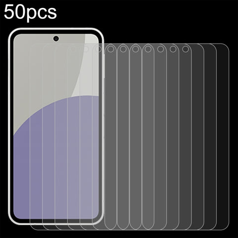 50pcs 0.26mm 9H 2.5D Tempered Glass Film, For Sharp Aquos wish6, For Sharp Aquos R11, For Sharp Aquos Sense10, For Sharp Basio Active2, For Sharp Aquos wish5, For Sharp  Aquos wish2, For Sharp Basio Active3, For Sharp Aquos Sense9 Plus                 ...