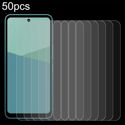 50pcs 0.26mm 9H 2.5D Tempered Glass Film, For Sharp Aquos wish6, For Sharp Aquos R11, For Sharp Aquos Sense10, For Sharp Basio Active2, For Sharp Aquos wish5, For Sharp  Aquos wish2, For Sharp Basio Active3, For Sharp Aquos Sense9 Plus                 ...