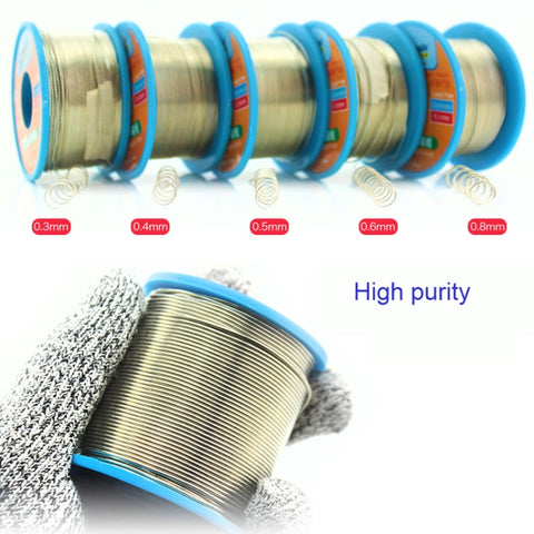 Mechanic HBD-366 100g Tin Solder Wire Lead-Free Solder Melt Rosin Core, 0.3mm, 0.4mm, 0.5mm, 0.6mm, 0.8mm