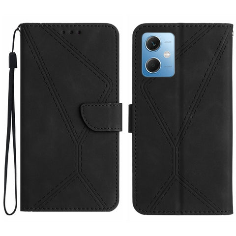 Stitching Embossed Leather Phone Case, For Xiaomi 13 Ultra, For Xiaomi Redmi Note 12 4G, For Xiaomi Redmi A1 / A2, For Xiaomi Redmi 11A, For Xiaomi Redmi Note 12 Pro+, For Redmi Note 12 Pro 5G, For Xiaomi POCO X5 Pro, For Xiaomi Redmi Note 12 5G