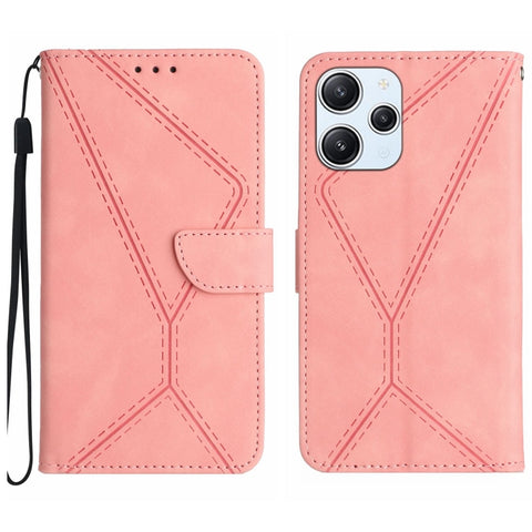 Stitching Embossed Leather Phone Case, For Xiaomi Redmi 12 5G, For Xiaomi 13T / 13T Pro, For Xiaomi Redmi 12 4G Global, For Xiaomi POCO F5 5G, For Xiaomi POCO F5 Pro 5G, For Xiaomi Redmi Note 12S, For Xiaomi Redmi A1+ / A2+, For Redmi Note 12 Pro 4G