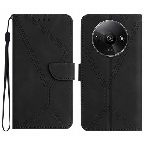 Stitching Embossed Leather Phone Case, For Xiaomi Redmi 13 4G Global / 5G Global, For Xiaomi Redmi A3, For Xiaomi Redmi Note 13 4G Global, For Xiaomi Redmi 13C 5G, For Xiaomi 14 Ultra, For Xiaomi 14 Pro, For Xiaomi 14, For Xiaomi Redmi 13C 4G