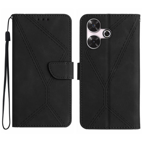Stitching Embossed Leather Phone Case, For Xiaomi Redmi 13 4G Global / 5G Global, For Xiaomi Redmi A3, For Xiaomi Redmi Note 13 4G Global, For Xiaomi Redmi 13C 5G, For Xiaomi 14 Ultra, For Xiaomi 14 Pro, For Xiaomi 14, For Xiaomi Redmi 13C 4G