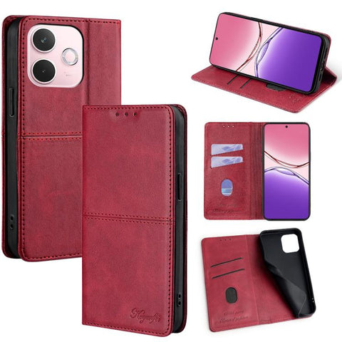 Cow Texture Magnetic Leather Phone Case, For OPPO A5 5G 2025 Global, For OPPO Find X8s+ 5G, For OPPO Find X8s 5G, For OPPO Find X8 Ultra 5G, For OPPO F29 5G Global, For OPPO A5 Pro 5G Global, For OPPO A3 5G India, For OPPO Reno12 F 5G                  ...