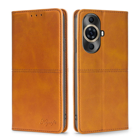 Cow Texture Magnetic Leather Phone Case, For Huawei nova 12i 4G, For Huawei Pura 70 5G, For Huawei nova 12 5G, For Huawei nova 11 Pro 4G / 11 Ultra 4G, For Huawei nova 11 4G