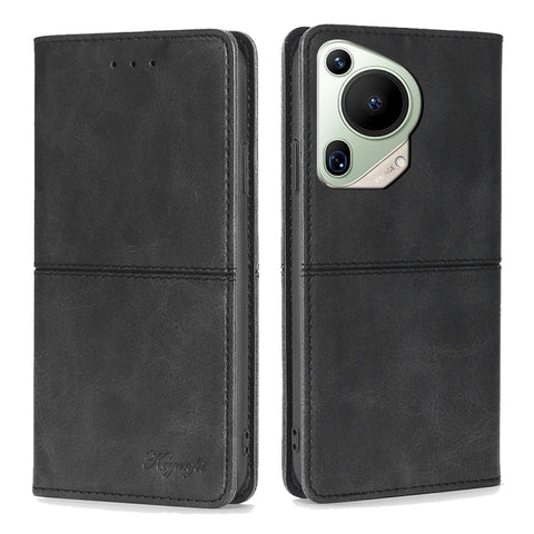 Cow Texture Magnetic Leather Phone Case, For Huawei Enjoy 90 Pro Max 5G, For Huawei Enjoy 90 Plus 5G, For Huawei Maimang 40 5G, For Huawei Pura 80 5G, For Huawei nova 14 Ultra 5G, For Huawei nova 14 Pro 5G, For Huawei nova 14 5G                        ...