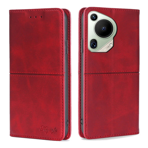Cow Texture Magnetic Leather Phone Case, For Huawei Enjoy 90 Pro Max 5G, For Huawei Enjoy 90 Plus 5G, For Huawei Maimang 40 5G, For Huawei Pura 80 5G, For Huawei nova 14 Ultra 5G, For Huawei nova 14 Pro 5G, For Huawei nova 14 5G                        ...