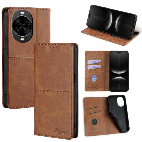 Cow Texture Magnetic Leather Phone Case, For Huawei Enjoy 90 Pro Max 5G, For Huawei Enjoy 90 Plus 5G, For Huawei Maimang 40 5G, For Huawei Pura 80 5G, For Huawei nova 14 Ultra 5G, For Huawei nova 14 Pro 5G, For Huawei nova 14 5G                        ...