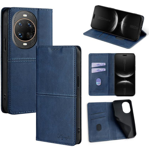 Cow Texture Magnetic Leather Phone Case, For Huawei Enjoy 90 Pro Max 5G, For Huawei Enjoy 90 Plus 5G, For Huawei Maimang 40 5G, For Huawei Pura 80 5G, For Huawei nova 14 Ultra 5G, For Huawei nova 14 Pro 5G, For Huawei nova 14 5G                        ...