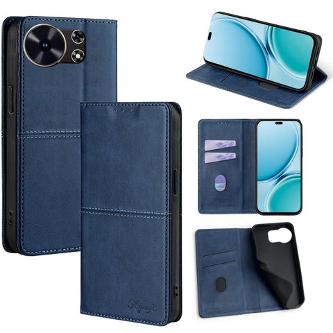 Cow Texture Magnetic Leather Phone Case, For Huawei Enjoy 90 Pro Max 5G, For Huawei Enjoy 90 Plus 5G, For Huawei Maimang 40 5G, For Huawei Pura 80 5G, For Huawei nova 14 Ultra 5G, For Huawei nova 14 Pro 5G, For Huawei nova 14 5G                        ...