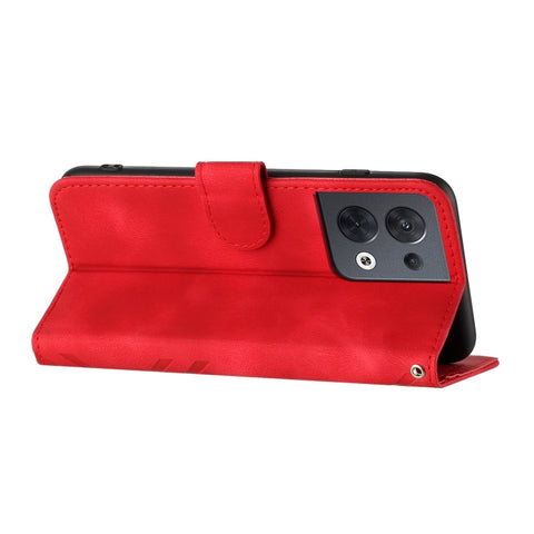 Line Pattern Skin Feel Leather Phone Case, For OPPO Reno8 5G, For OPPO A36 / A76 / A96 / K10 4G, For OPPO Reno6 Z 5G/Reno5 F/Reno5 Lite, For OPPO A16, For OPPO A16 4G/A55 5G/A53s 5G, For OPPO Reno6 Pro+ 5G, For OPPO A94 4G/A95 5G/Reno5 Z               ...