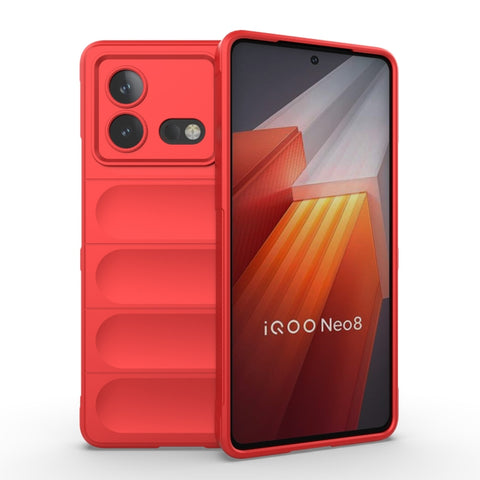 Magic Shield TPU + Flannel Phone Case, For vivo iQOO Neo8, For vivo Y78+ Global, For vivo iQOO Z7x, For vivo Y27 4G Global