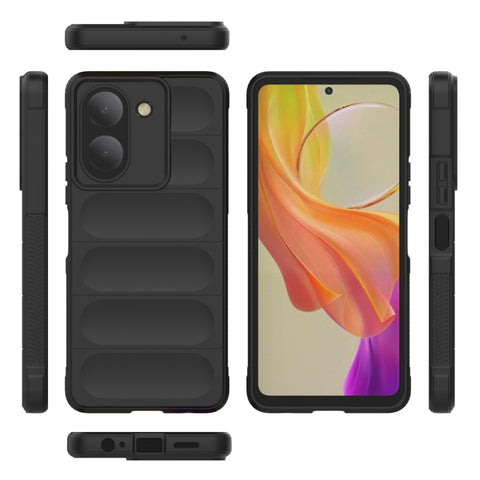 Magic Shield TPU + Flannel Phone Case, For vivo Y36 4G, For vivo S17 Pro, For vivo S17, For vivo S17e