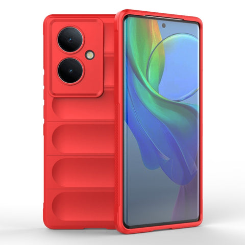Magic Shield TPU + Flannel Phone Case, For vivo iQOO Neo8, For vivo Y78+ Global, For vivo iQOO Z7x, For vivo Y27 4G Global