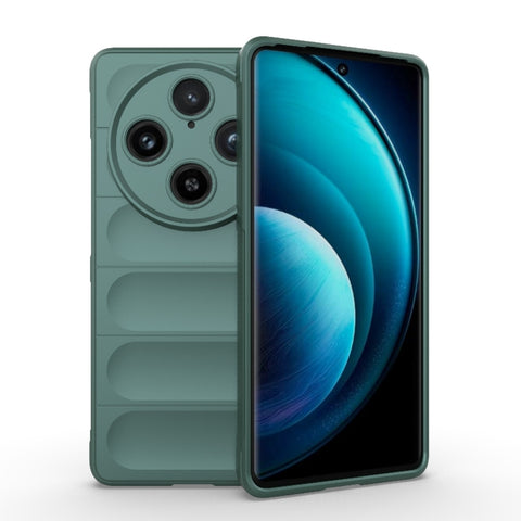 Magic Shield TPU + Flannel Phone Case, For vivo iQOO Neo9, For vivo S18E 5G, For vivo S18 5G, For vivo X100 Pro 5G