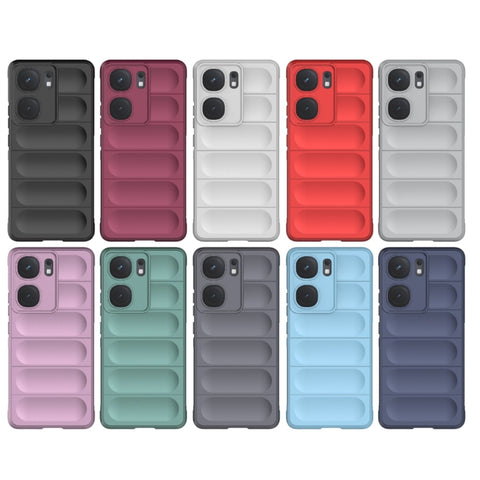 Magic Shield TPU + Flannel Phone Case, For vivo iQOO Neo9, For vivo S18E 5G, For vivo S18 5G, For vivo X100 Pro 5G