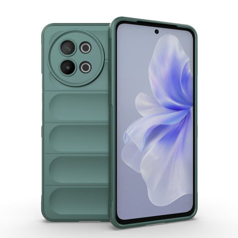 Magic Shield TPU + Flannel Phone Case, For vivo iQOO Neo9, For vivo S18E 5G, For vivo S18 5G, For vivo X100 Pro 5G