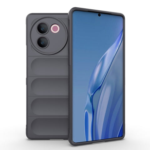 Magic Shield TPU + Flannel Phone Case, For vivo Y28 4G, For vivo Y200i / Y200T, For vivo V30e 5G Global, For vivo iQOO Z9X 5G
