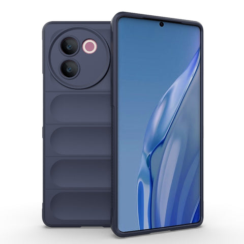 Magic Shield TPU + Flannel Phone Case, For vivo Y28 4G, For vivo Y200i / Y200T, For vivo V30e 5G Global, For vivo iQOO Z9X 5G