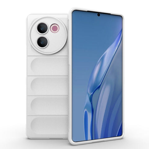Magic Shield TPU + Flannel Phone Case, For vivo Y28 4G, For vivo Y200i / Y200T, For vivo V30e 5G Global, For vivo iQOO Z9X 5G