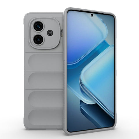 Magic Shield TPU + Flannel Phone Case, For vivo T3X 5G Global, For vivo iQOO Z9 5G, For vivo iQOO Z9 Turbo 5G, For vivo Y200E 5G Global / Y100 5G IDN