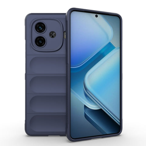 Magic Shield TPU + Flannel Phone Case, For vivo T3X 5G Global, For vivo iQOO Z9 5G, For vivo iQOO Z9 Turbo 5G, For vivo Y200E 5G Global / Y100 5G IDN