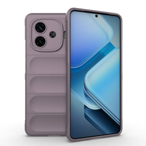 Magic Shield TPU + Flannel Phone Case, For vivo T3X 5G Global, For vivo iQOO Z9 5G, For vivo iQOO Z9 Turbo 5G, For vivo Y200E 5G Global / Y100 5G IDN