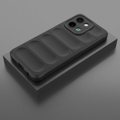 Magic Shield TPU + Flannel Phone Case, For vivo Y28 4G, For vivo Y200i / Y200T, For vivo V30e 5G Global, For vivo iQOO Z9X 5G