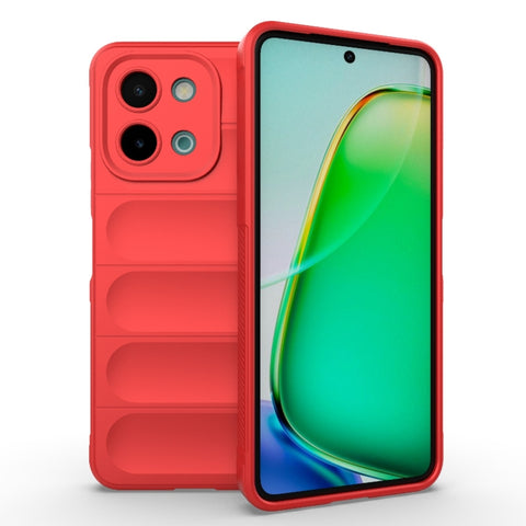Magic Shield TPU + Flannel Phone Case, For vivo Y28 4G, For vivo Y200i / Y200T, For vivo V30e 5G Global, For vivo iQOO Z9X 5G
