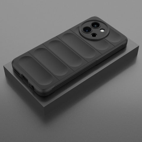 Magic Shield TPU + Flannel Phone Case, For vivo T3X 5G Global, For vivo iQOO Z9 5G, For vivo iQOO Z9 Turbo 5G, For vivo Y200E 5G Global / Y100 5G IDN