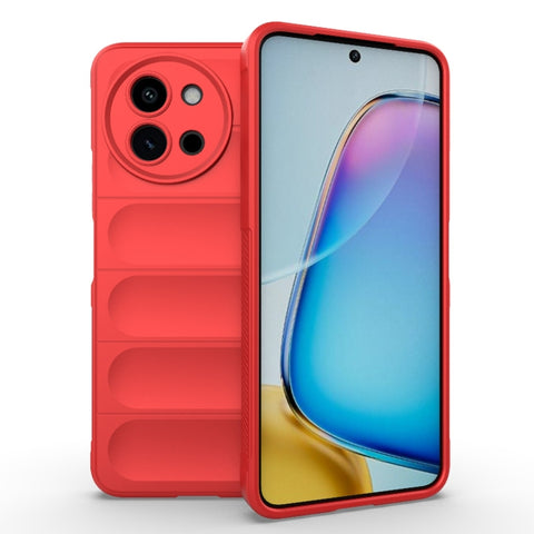 Magic Shield TPU + Flannel Phone Case, For vivo T3X 5G Global, For vivo iQOO Z9 5G, For vivo iQOO Z9 Turbo 5G, For vivo Y200E 5G Global / Y100 5G IDN