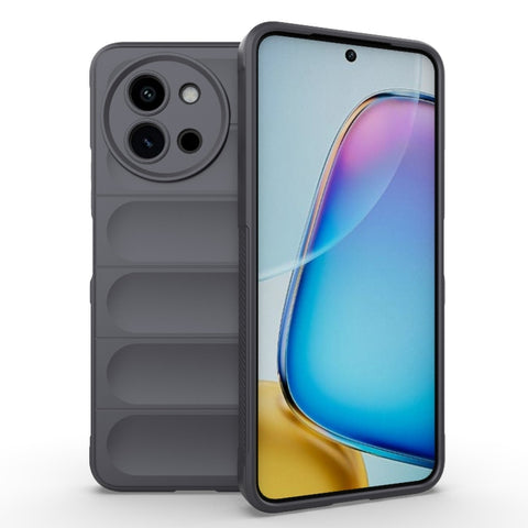 Magic Shield TPU + Flannel Phone Case, For vivo T3X 5G Global, For vivo iQOO Z9 5G, For vivo iQOO Z9 Turbo 5G, For vivo Y200E 5G Global / Y100 5G IDN