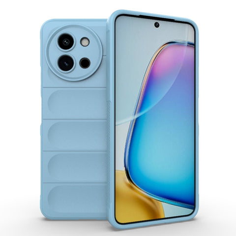 Magic Shield TPU + Flannel Phone Case, For vivo T3X 5G Global, For vivo iQOO Z9 5G, For vivo iQOO Z9 Turbo 5G, For vivo Y200E 5G Global / Y100 5G IDN