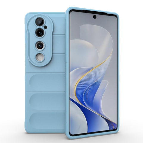 Magic Shield TPU + Flannel Phone Case, For vivo Y03 4G Global / Y18 4G Global, For vivo T3 Lite 5G India / Y28s Global, For vivo Y38 5G / Y58 5G Global, For vivo S19 Pro 5G