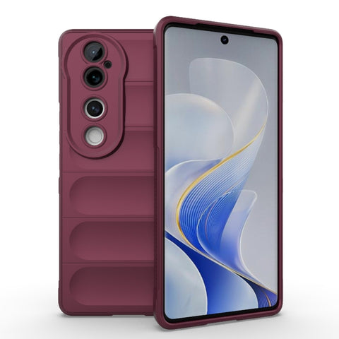 Magic Shield TPU + Flannel Phone Case, For vivo Y03 4G Global / Y18 4G Global, For vivo T3 Lite 5G India / Y28s Global, For vivo Y38 5G / Y58 5G Global, For vivo S19 Pro 5G