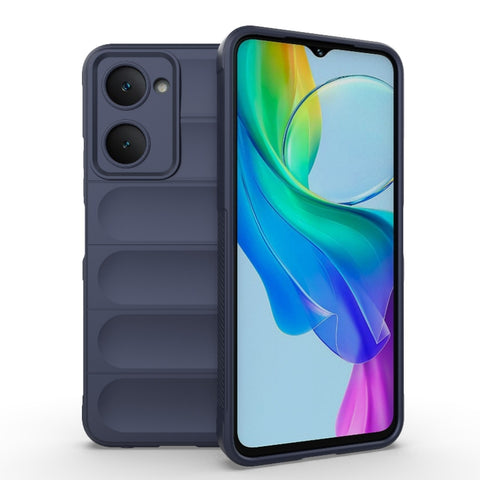 Magic Shield TPU + Flannel Phone Case, For vivo Y03 4G Global / Y18 4G Global, For vivo T3 Lite 5G India / Y28s Global, For vivo Y38 5G / Y58 5G Global, For vivo S19 Pro 5G