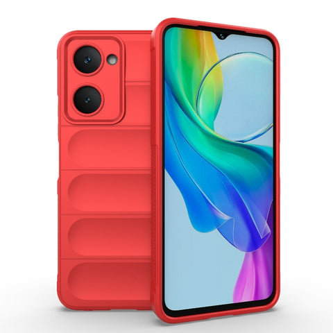 Magic Shield TPU + Flannel Phone Case, For vivo Y03 4G Global / Y18 4G Global, For vivo T3 Lite 5G India / Y28s Global, For vivo Y38 5G / Y58 5G Global, For vivo S19 Pro 5G