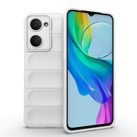 Magic Shield TPU + Flannel Phone Case, For vivo Y03 4G Global / Y18 4G Global, For vivo T3 Lite 5G India / Y28s Global, For vivo Y38 5G / Y58 5G Global, For vivo S19 Pro 5G
