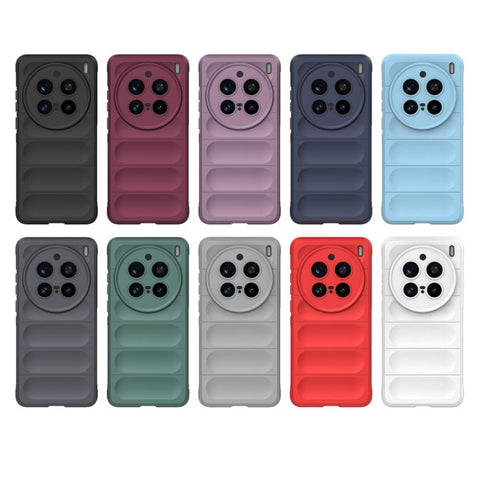 Magic Shield TPU + Flannel Phone Case, For vivo X200 Pro, For vivo Y300 Pro 5G, For vivo iQOO Z9s Pro India, For vivo iQOO Z9s 5G