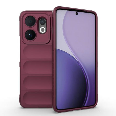 Magic Shield TPU + Flannel Phone Case, For vivo Y31 5G Global / Y21d 4G Global, For vivo Y400 5G Global, For vivo V60 5G Global, For vivo Y400 Pro 5G India