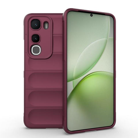 Magic Shield TPU + Flannel Phone Case, For vivo Y31 5G Global / Y21d 4G Global, For vivo Y400 5G Global, For vivo V60 5G Global, For vivo Y400 Pro 5G India