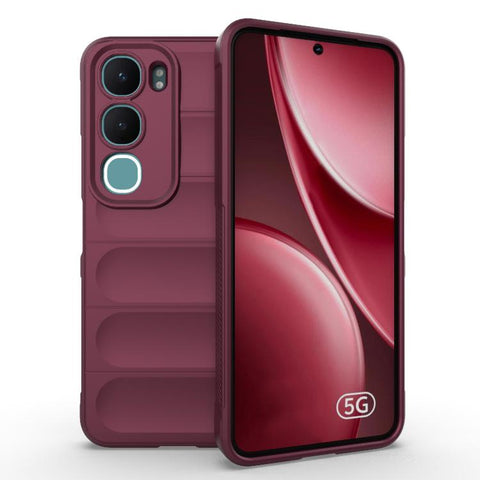 Magic Shield TPU + Flannel Phone Case, For vivo Y31 5G Global / Y21d 4G Global, For vivo Y400 5G Global, For vivo V60 5G Global, For vivo Y400 Pro 5G India
