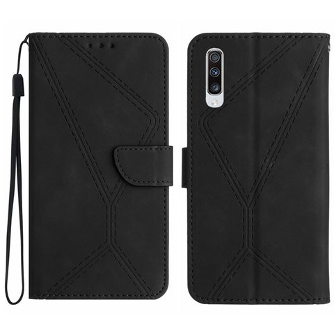 Stitching Embossed Leather Phone Case, For Samsung Galaxy A51 4G, For Samsung Galaxy A51 5G, For Samsung Galaxy A52 / A52s, For Samsung Galaxy A53 5G, For Samsung Galaxy A54 5G, For Samsung Galaxy A70 / A70s, For Samsung Galaxy A71 4G                  ...