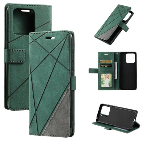Skin Feel Splicing Leather Phone Case, For Redmi Note 12 Pro+, For Redmi Note 12 Pro 5G Global, For Redmi Note 12 5G, For Redmi Note 12 Pro Speed, For Redmi 11A 4G Global, For Xiaomi 13 Pro, For Xiaomi 13