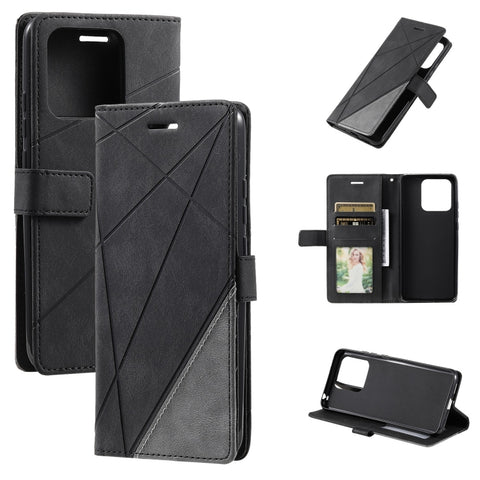 Skin Feel Splicing Leather Phone Case, For Redmi Note 12 Pro+, For Redmi Note 12 Pro 5G Global, For Redmi Note 12 5G, For Redmi Note 12 Pro Speed, For Redmi 11A 4G Global, For Xiaomi 13 Pro, For Xiaomi 13