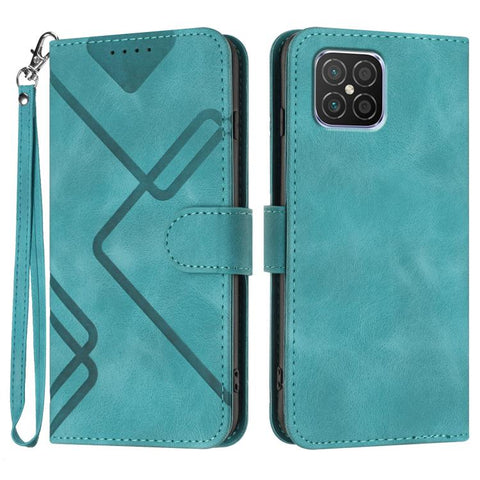 Line Pattern Skin Feel Leather Phone Case, For Huawei nova 8 SE, For Huawei Y5 2019, For Huawei Y6 2019, For Huawei P30 lite/nova 4e, For Huawei P30 Pro, For Huawei P smart 2019/nova lite 3, For Huawei Mate 20 Pro, For Huawei Mate 20 lite/Maimang 7