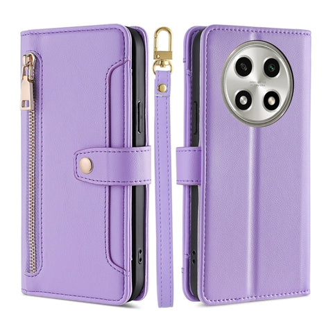 Sheep Texture Cross-body Zipper Wallet Leather Phone Case, For OPPO Reno11 F 5G, For OPPO Find X7 5G, For OPPO Find X7 Ultra 5G, For OPPO A38 4G / A18 4G, For OPPO A2 Pro 5G, For OPPO A58 4G, For OPPO Reno10 5G / Reno10 Pro 5G Global                   ...