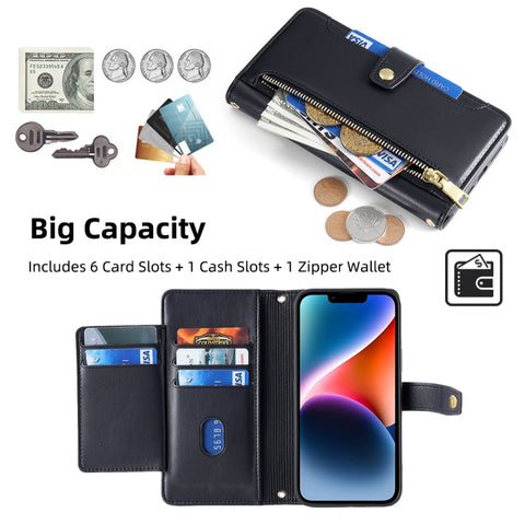 Sheep Texture Cross-body Zipper Wallet Leather Phone Case, For Samsung Galaxy A51 4G